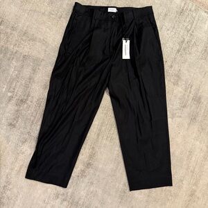 The Reset R LABEL Slouchy crop trouser